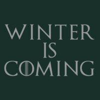 Winter Is Coming - HeavyBlend™ adult hooded sweatshirt Design