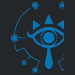Zelda Sheikah Eye Logo - Softstyle™ adult ringspun t-shirt Design