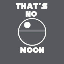 That's No Moon - Heavy Cotton™ Youth T-shirt Design