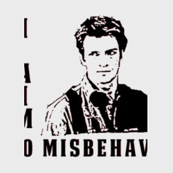 No.2 I Aim to Misbehave - Softstyle™ youth ringspun t-shirt Design