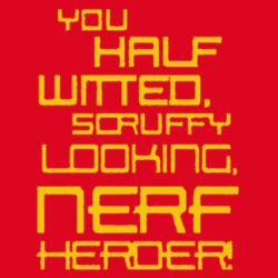 Scruffy Nerf Herder - Softstyle™ youth ringspun t-shirt Design