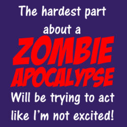 Zombie Apocalypse - Softstyle™ youth ringspun t-shirt Design