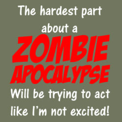 Zombie Apocalypse - HeavyBlend™ adult hooded sweatshirt Design