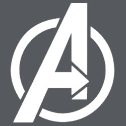 Avengers Symbol  - HeavyBlend™ adult hooded sweatshirt Design