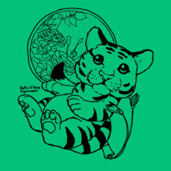 *Katie O'Kane* Original Tiger Design - Heavy Cotton™ Youth T-shirt Design