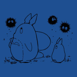 *Katie O'Kane* Totoro Design - Soft Style™ Women's V-Neck T-Shirt Design
