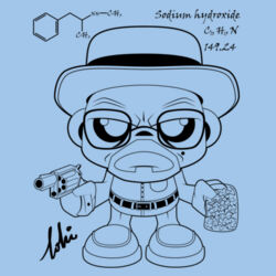 *Loki Tsang* Heisenberg - Heavy Cotton 100% Cotton T Shirt Design