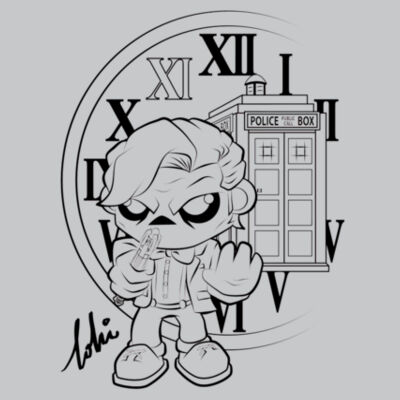 *Loki Tsang* Time Lord XI - Soft Style™ Women's V-Neck T-Shirt Design