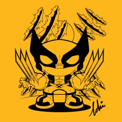 *Loki Tsang* Wolverine - Heavy Cotton 100% Cotton T Shirt Design