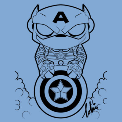 *Loki Tsang* Captain America - Varsity Hoodie Design