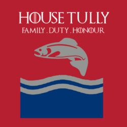 House Tully - Varsity Hoodie Design