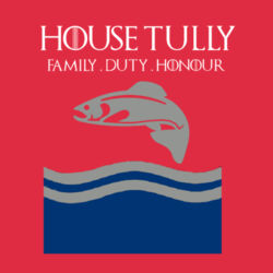 House Tully - Heavy Cotton 100% Cotton T Shirt Design