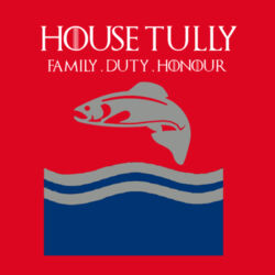 House Tully - Heavy Cotton 100% Cotton T Shirt Design