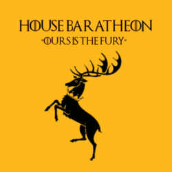 House Baratheon - HeavyBlend™ adult hooded sweatshirt Design