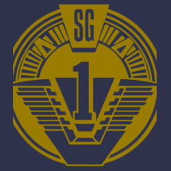 Stargate SG1 Logo - Softstyle™ women's ringspun t-shirt Design