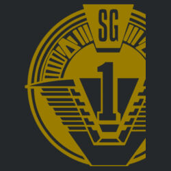 Stargate SG1 Logo - Softstyle™ adult ringspun t-shirt Design