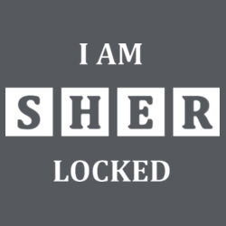 I Am Sher Locked  - Softstyle™ women's ringspun t-shirt Design