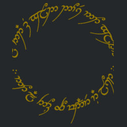 One Ring - Softstyle™ women's ringspun t-shirt Design