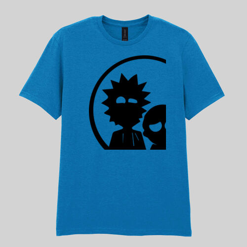 Rick And Morty - Softstyle™ adult ringspun t-shirt Thumbnail