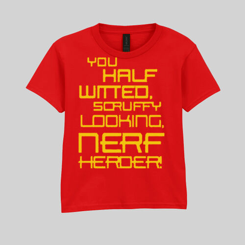 Scruffy Nerf Herder - Softstyle™ youth ringspun t-shirt Thumbnail