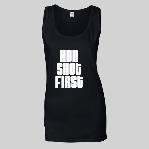 Han Shot First - Softstyle™ women's tank top Thumbnail