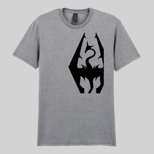 Skyrim - Softstyle™ adult ringspun t-shirt Thumbnail