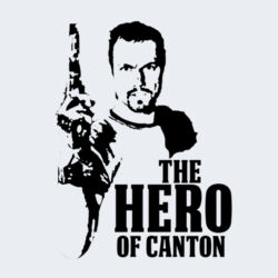 No.3 The Hero Of Canton - Softstyle™ youth ringspun t-shirt Design