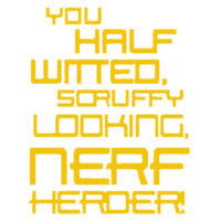 Scruffy Nerf Herder - Bib Design