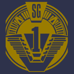 Stargate SG1 Logo - Softstyle™ women's ringspun t-shirt Design