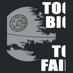 Too Big To Fail - Softstyle™ women's ringspun t-shirt Design