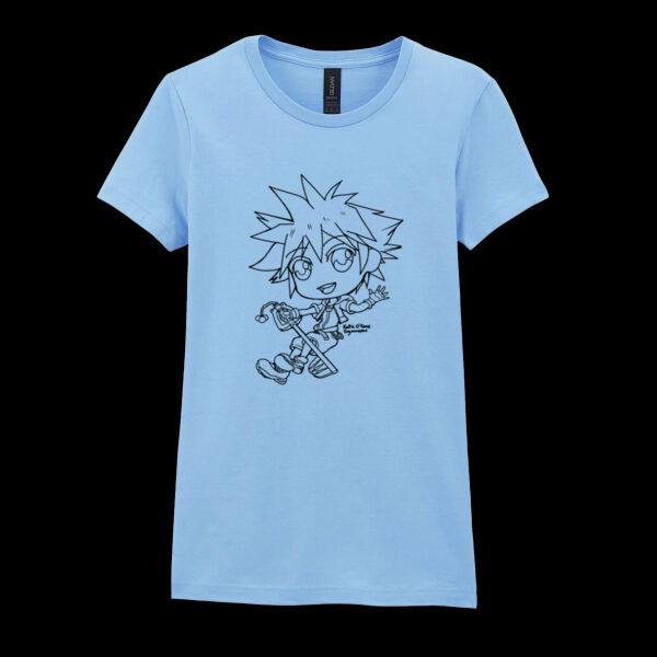 *Katie O'Kane* Sora Design - Softstyle™ Women's T-shirt Thumbnail
