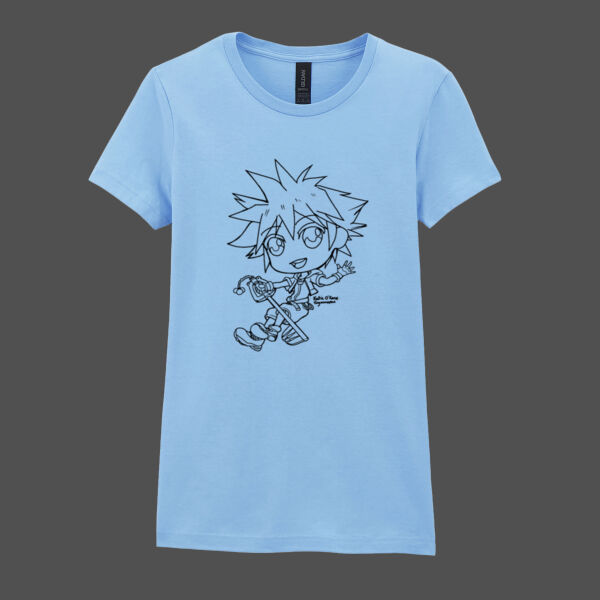 *Katie O'Kane* Sora Design - Softstyle™ Women's T-shirt Thumbnail