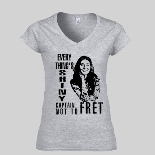 No.5 Everything's Shiny - Soft Style™ Women's V-Neck T-Shirt Thumbnail