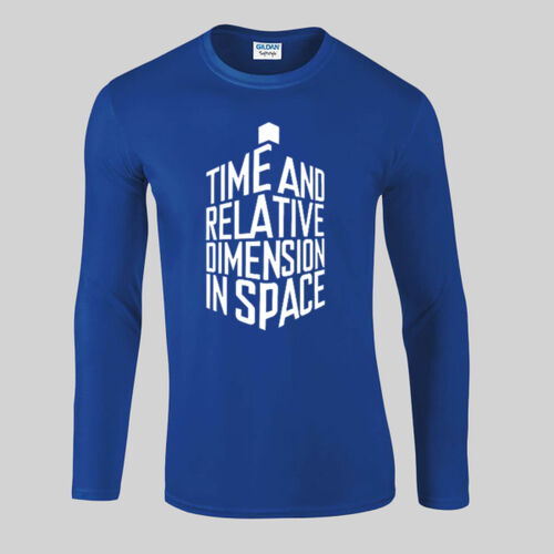 Tardis t-shirt - Softstyle™ long sleeve t-shirt Thumbnail