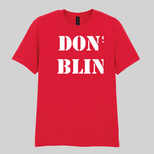 Don't Blink - Softstyle™ adult ringspun t-shirt Thumbnail