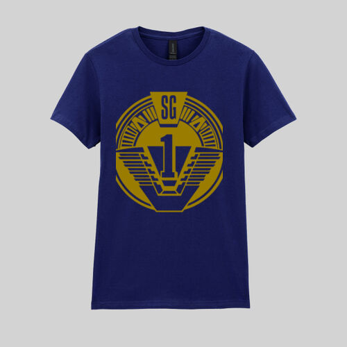 Stargate SG1 Logo - Softstyle™ women's ringspun t-shirt Thumbnail