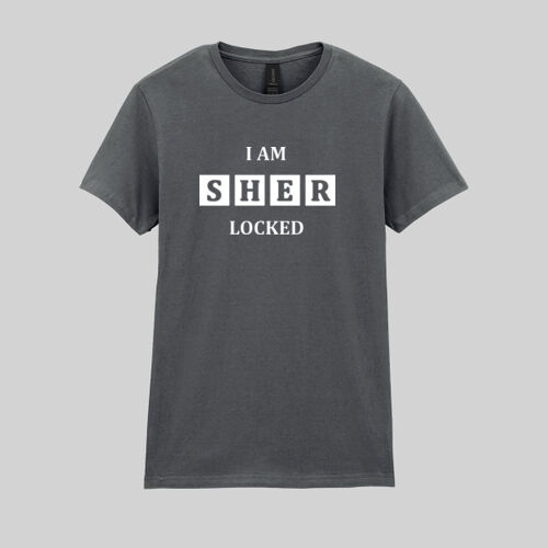 I Am Sher Locked  - Softstyle™ women's ringspun t-shirt Thumbnail