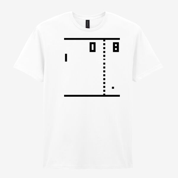 Pong - Softstyle™ adult ringspun t-shirt Thumbnail