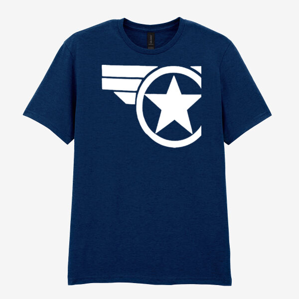 Captain America - Softstyle™ adult ringspun t-shirt Thumbnail