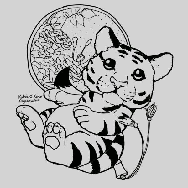 *Katie O'Kane* Original Tiger Design Thumbnail